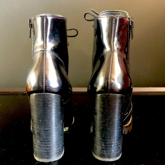 jeffrey campbell used booties. 6.5m black - Picture 2 of 4